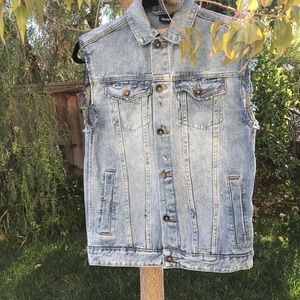 Denim Jacket with Salt-n-Peppa design
